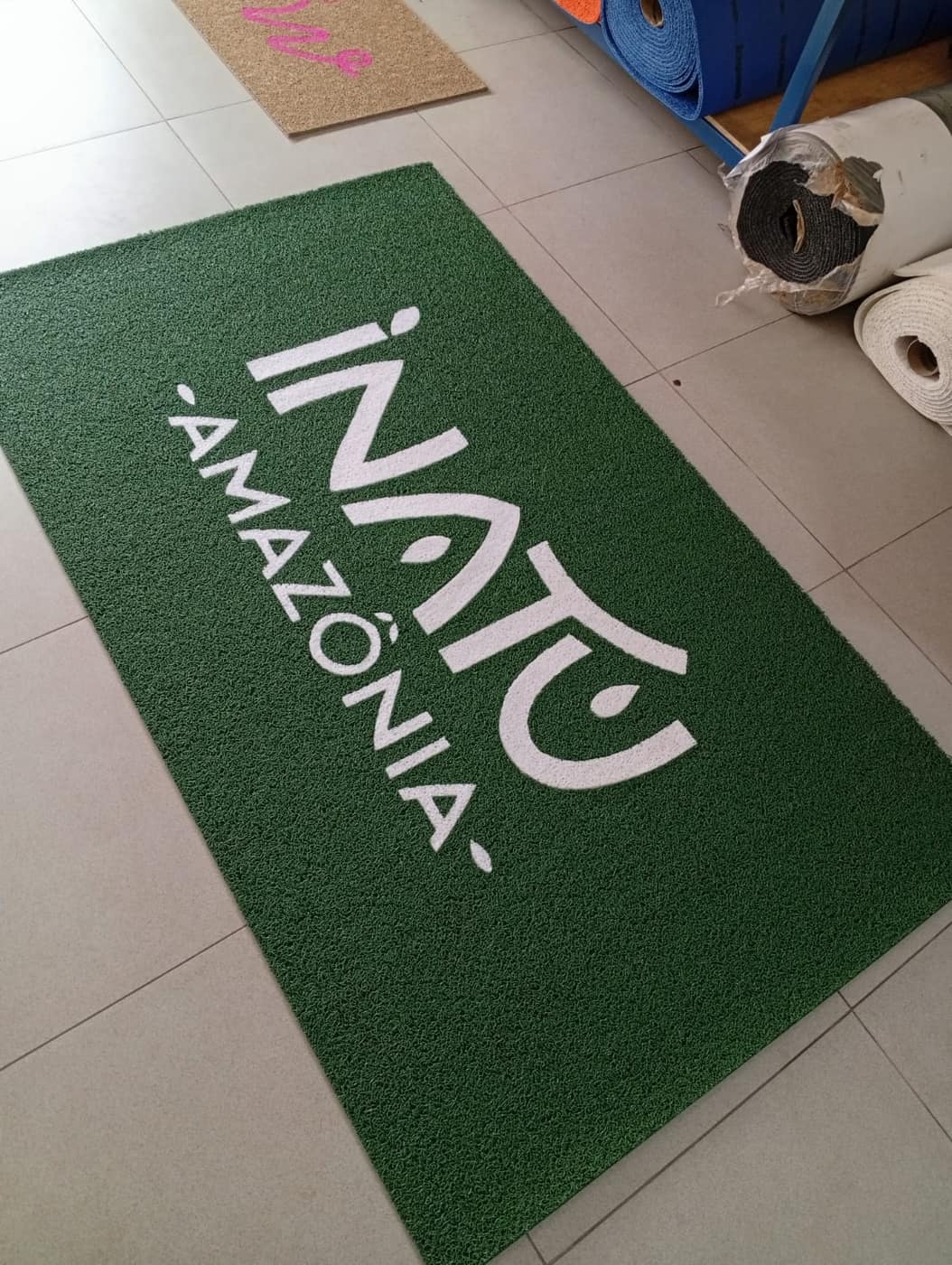 Tapete personalizado para loja