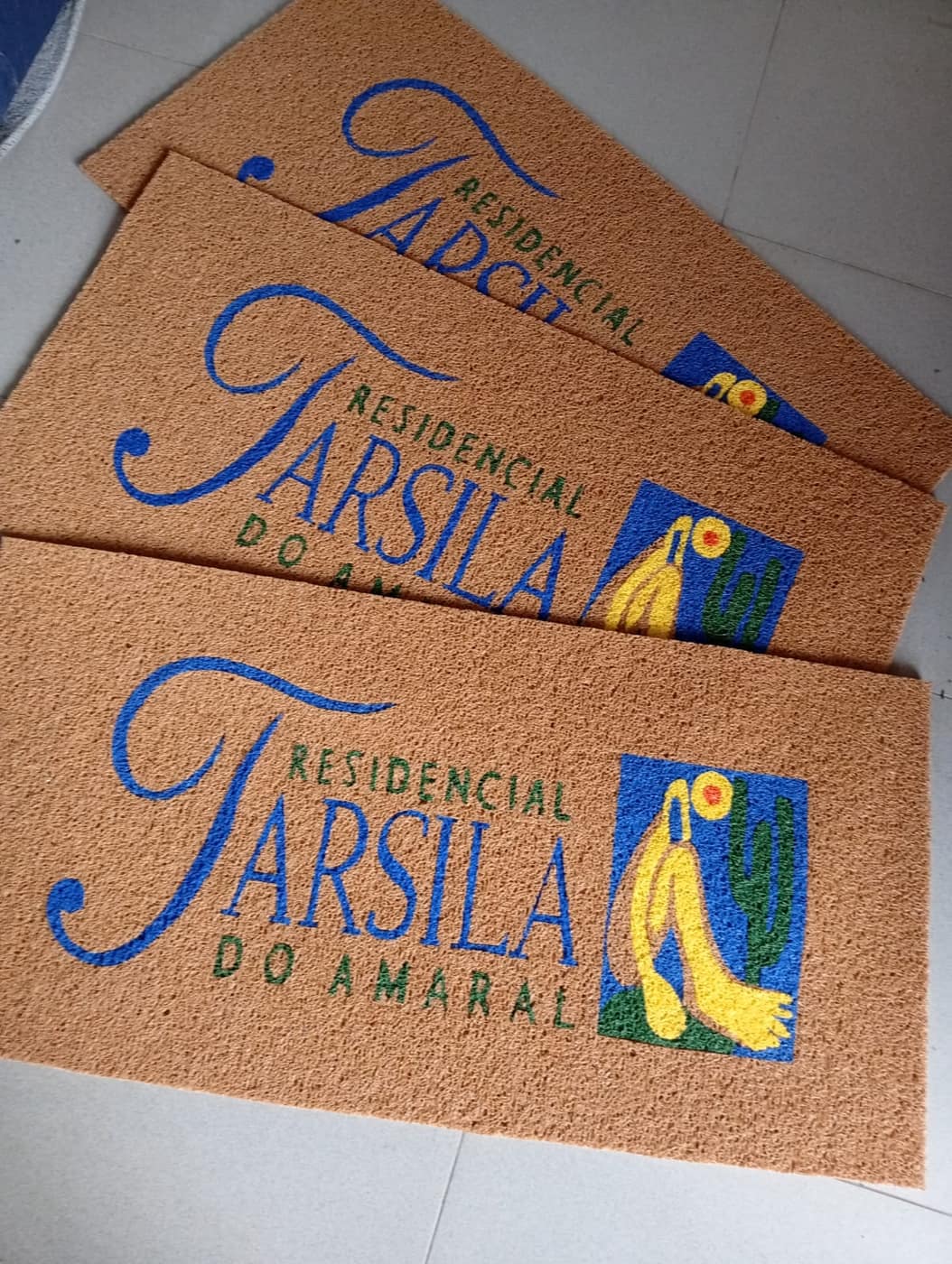 Tapete recém finalizado
